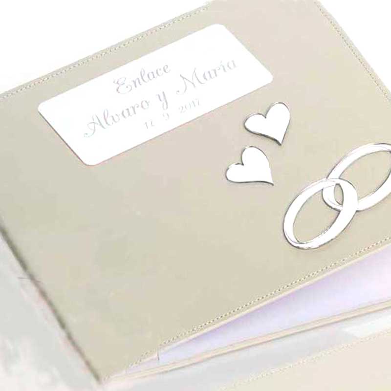 Libro de firmas boda: Cuaderno de invitados de matrimonio ideal