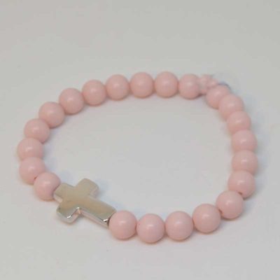 Pulsera Comunion rosa