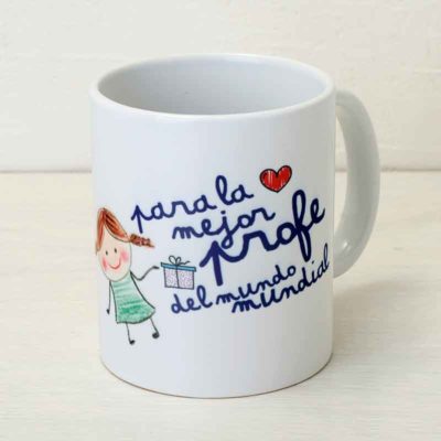 Taza Mug "Para la mejor Profe"