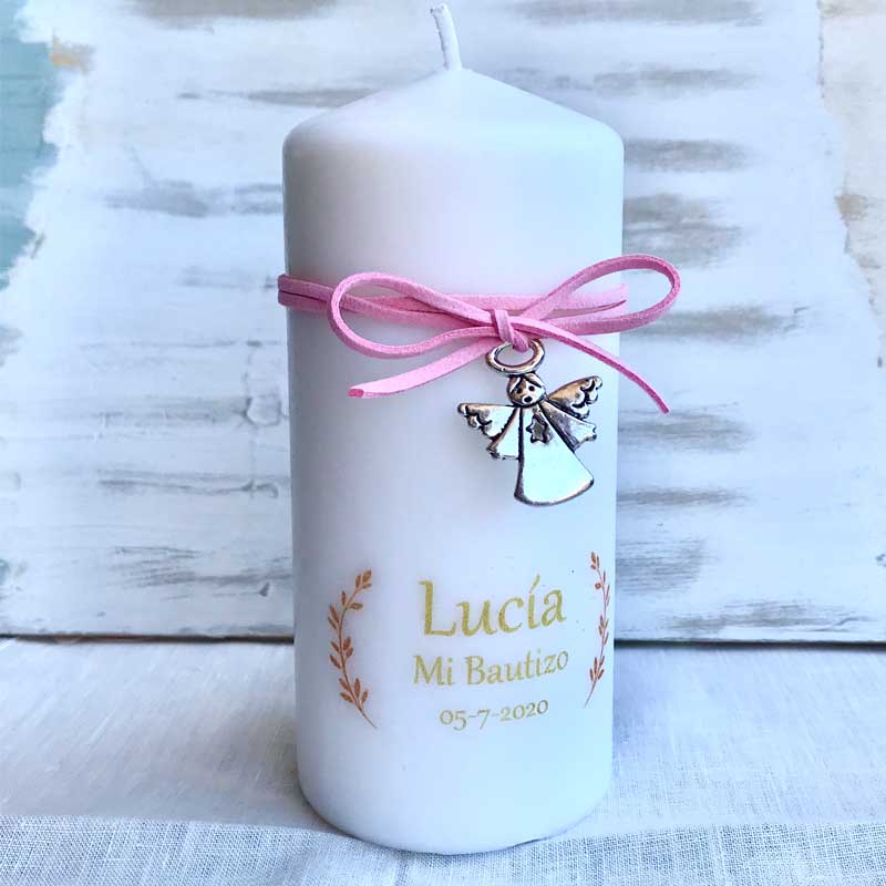 Regalo, juego de velas de bautizo /vela de bautizo/vela para