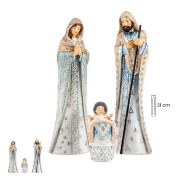 Misterio 3 piezas Azul Plata